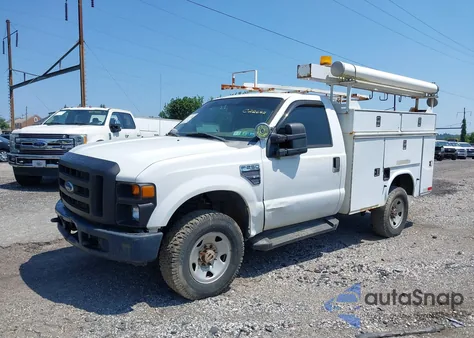 2008 Ford F-250 Xl/Xlt z USA, uszkodzony, nr VIN 1FDNF21558EC22652